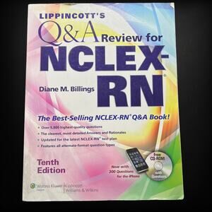 Lippincott's Q&A Review for NCLEX-RN 10th Edition - Nursing College Book